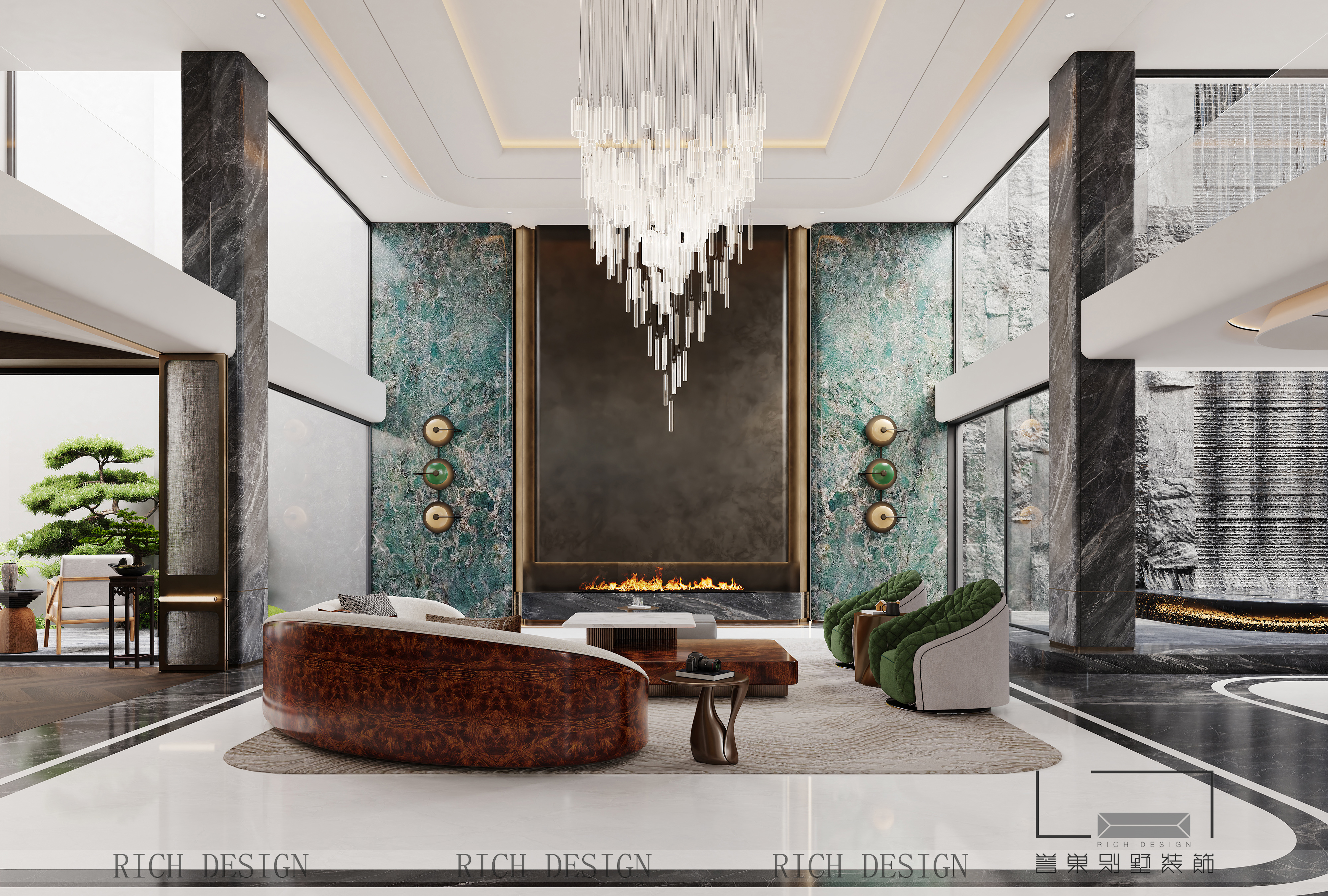 譽(yù)巢·珠海 | 以空間為媒，尋回生活的呼吸感別墅裝修效果圖