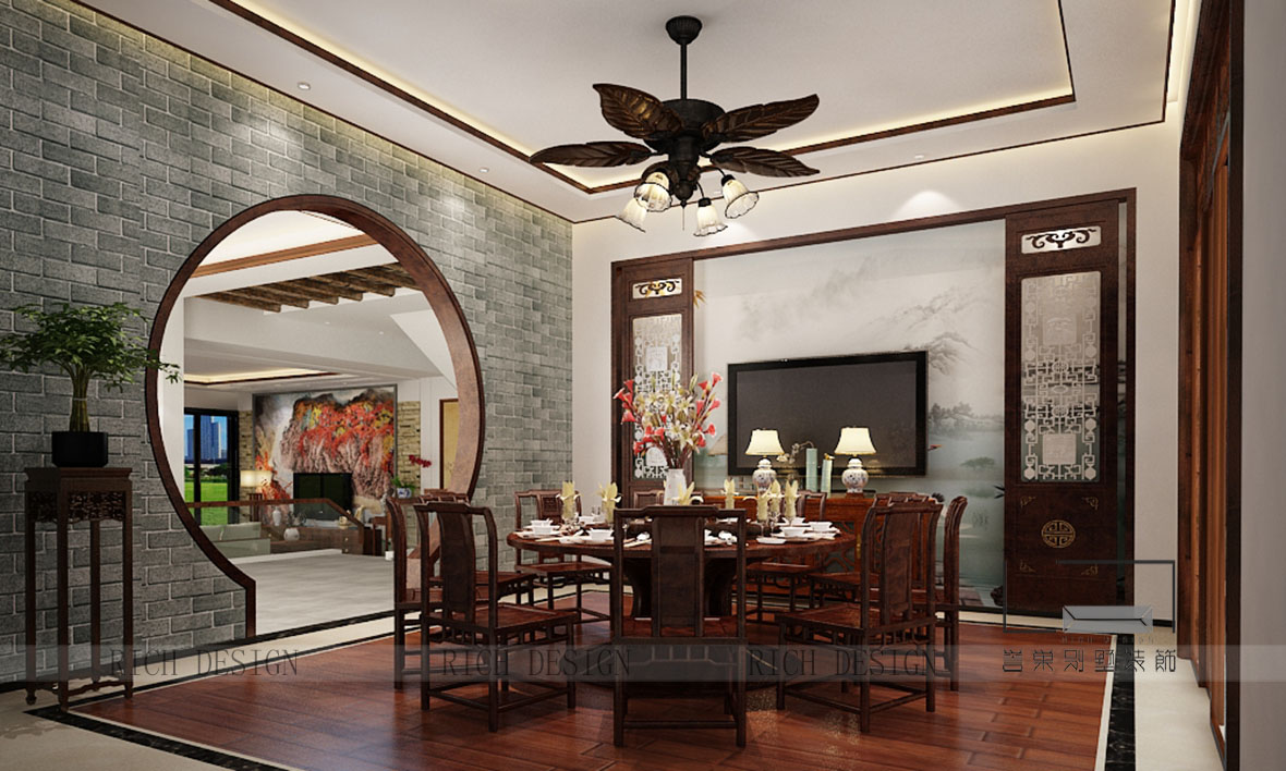 招商華僑城曦城中式餐廳裝修設(shè)計 招商華僑城曦城中式餐廳裝修設(shè)計效果圖