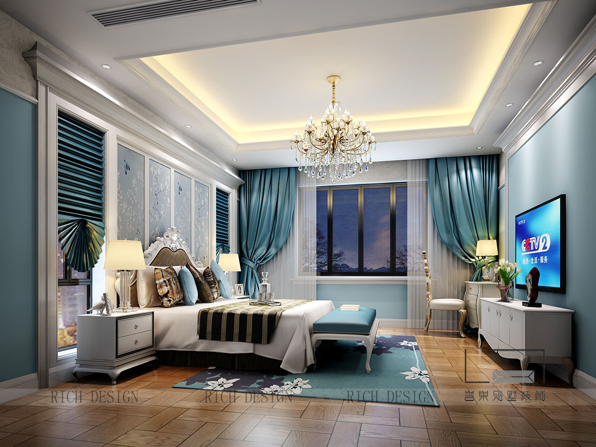 女孩房.jpg 華僑城曦城歐式花園裝修設(shè)計效果圖