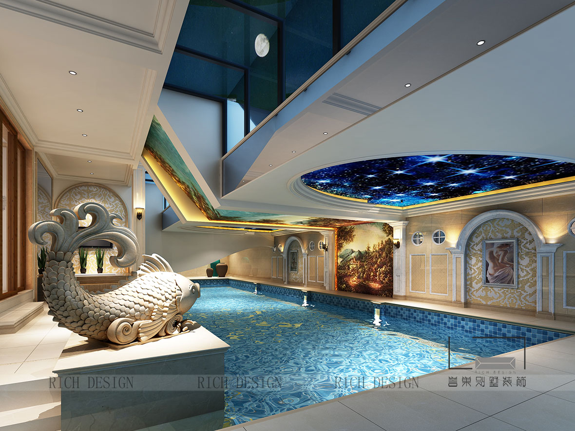 游泳池.jpg 華僑城曦城歐式游泳池裝修設(shè)計效果圖