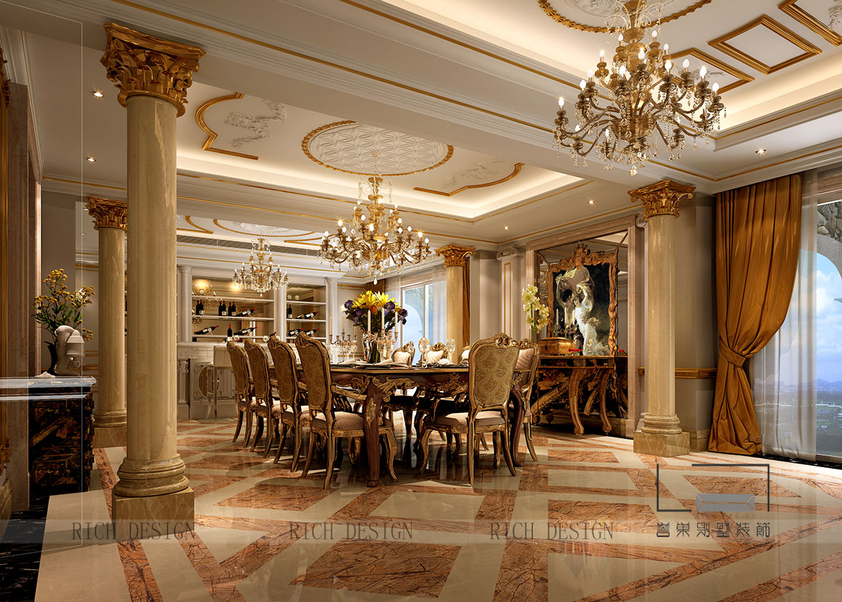 餐廳二.jpg 曦城別墅餐廳二裝修設(shè)計(jì)效果圖