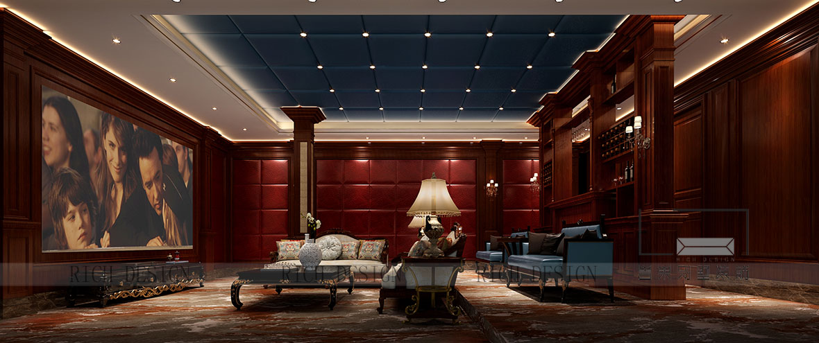 視聽(tīng)室.jpg 曦城別墅視聽(tīng)室裝修設(shè)計(jì)效果圖
