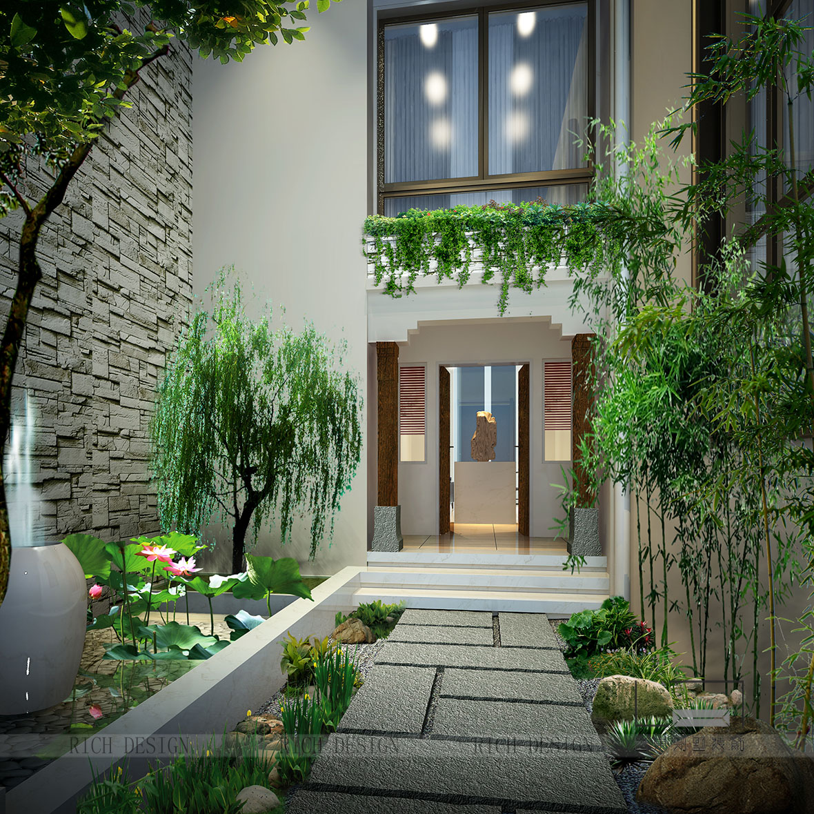 圣莫麗斯別墅玄關(guān)裝修設(shè)計(jì) 圣莫麗斯別墅玄關(guān)裝修設(shè)計(jì)效果圖