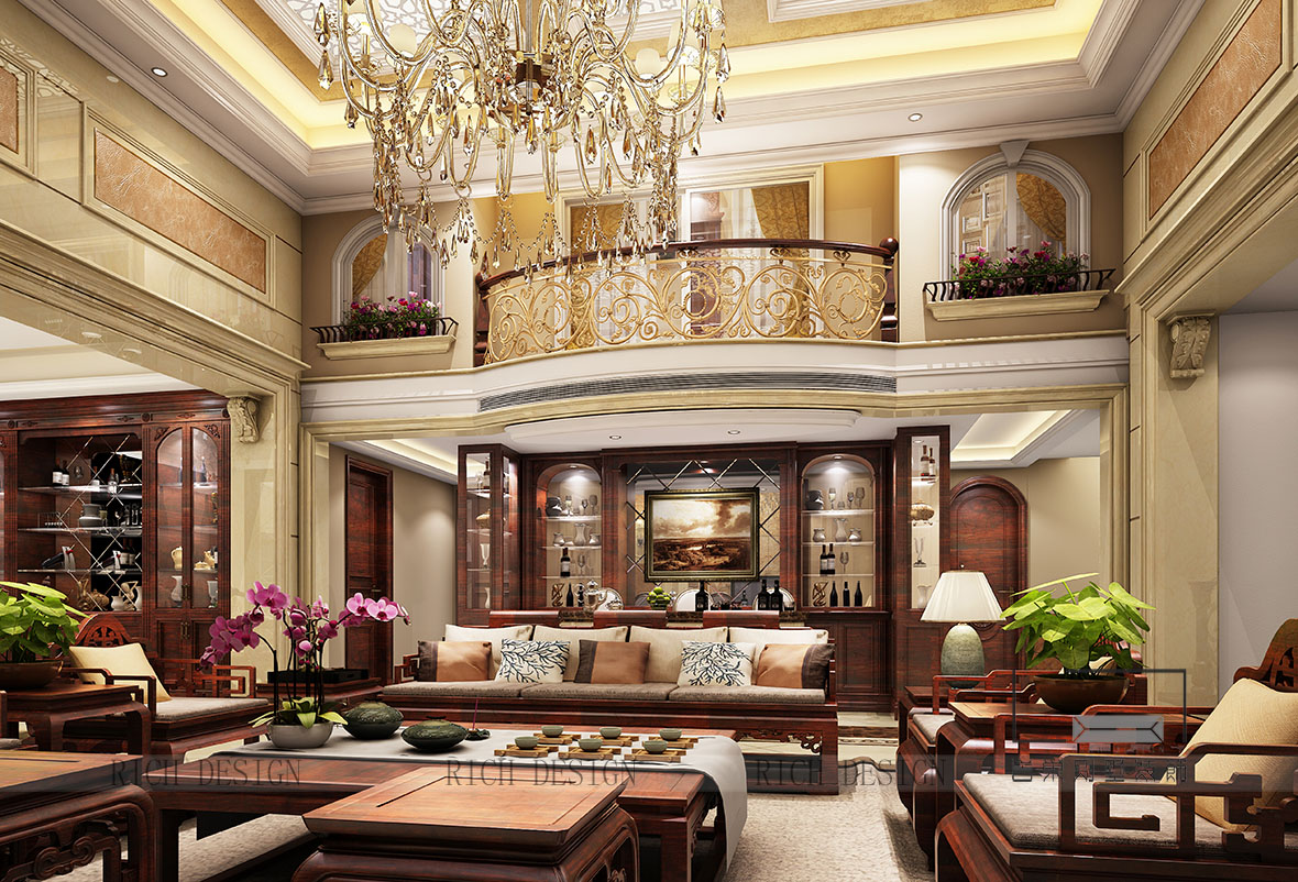 蘭江山第別墅客廳裝修 蘭江山第別墅客廳角度一裝修設(shè)計欣賞圖