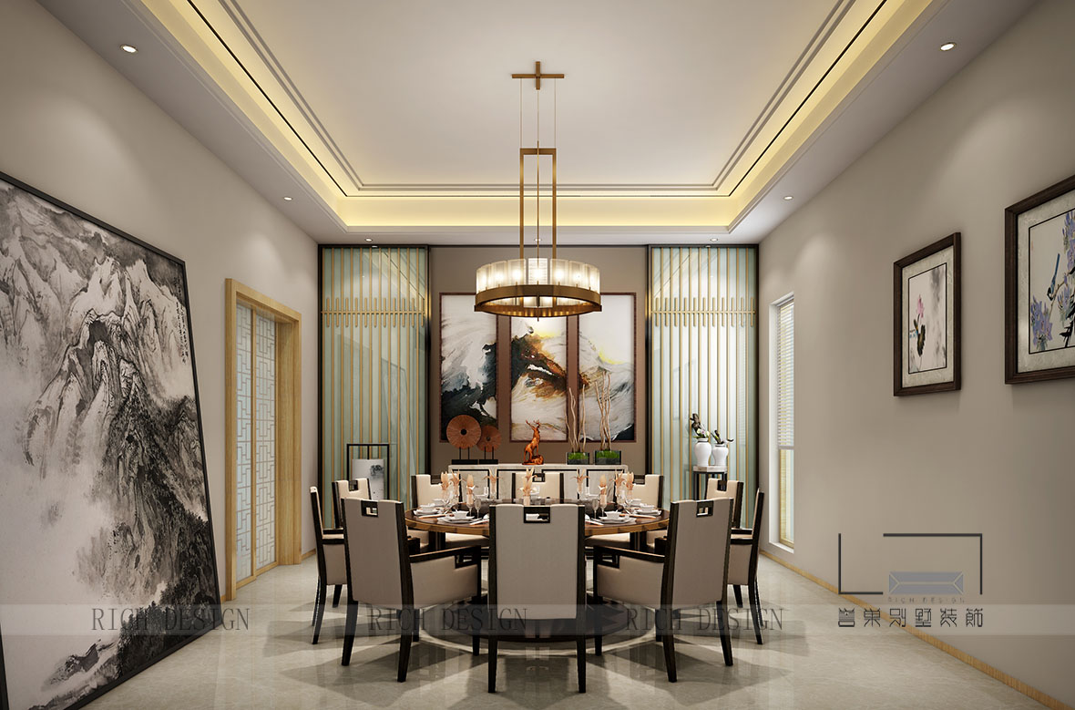 山語清暉現(xiàn)代餐廳裝修設(shè)計 山語清暉現(xiàn)代餐廳裝修設(shè)計效果圖