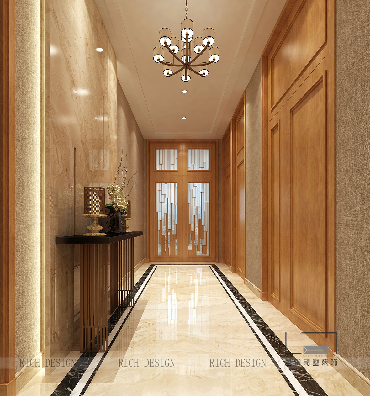 圣莫麗斯玄關(guān)裝修案例 圣莫麗斯玄關(guān)裝修案例效果圖