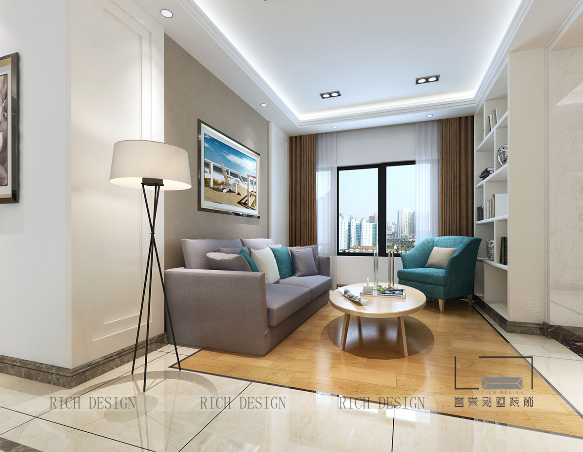 勤誠達(dá)1棟01戶型休閑區(qū)裝修設(shè)計(jì)效果圖