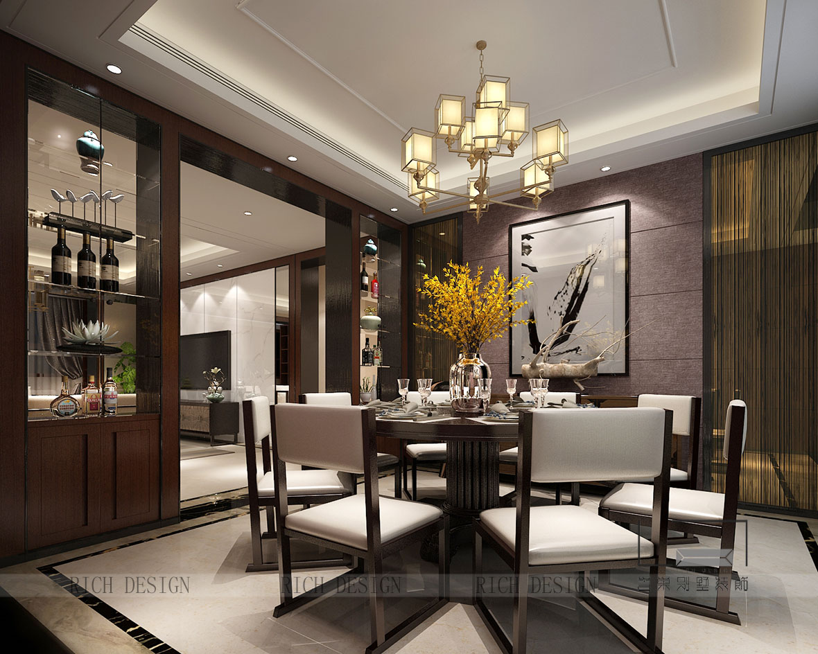 九號(hào)大院中式餐廳裝修 九號(hào)大院中式餐廳裝修效果圖