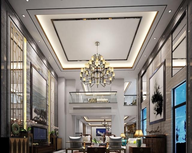 別墅客廳角度裝修設計欣賞圖