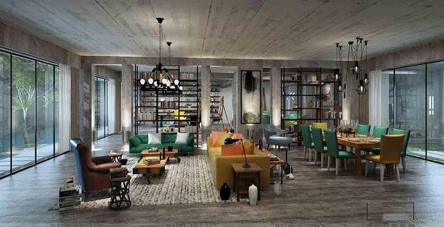 別墅現(xiàn)代客餐廳裝修設計欣賞圖