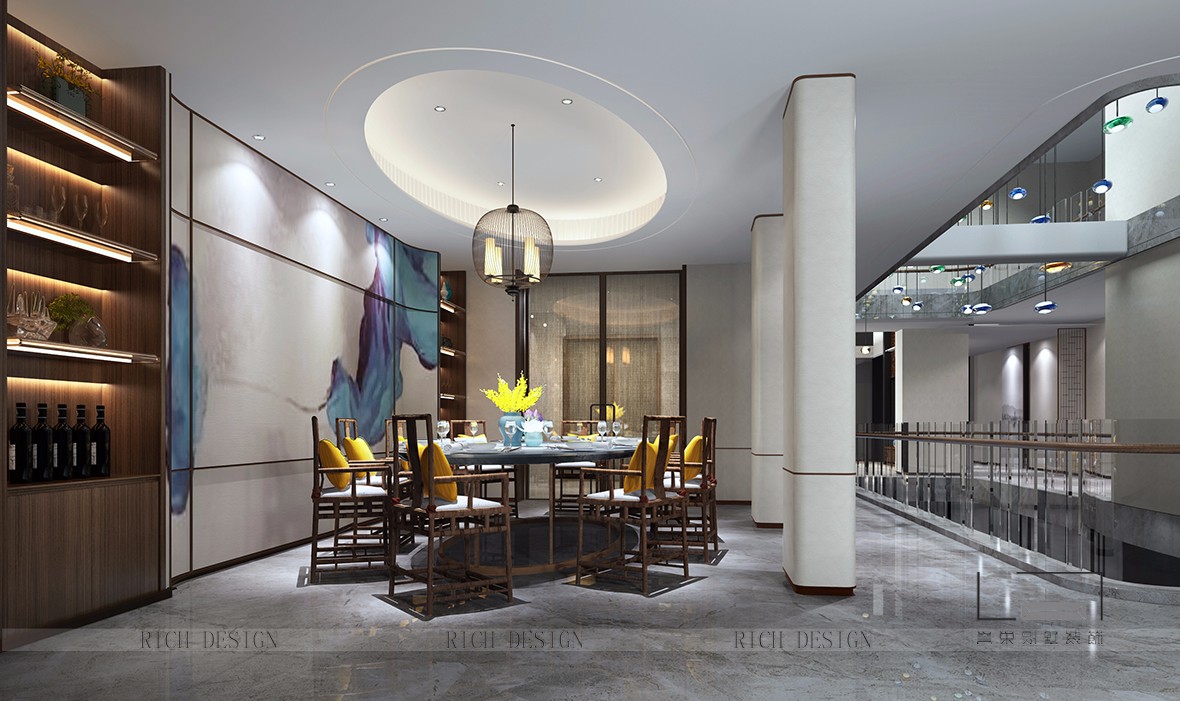 蘭江山第別墅餐廳裝修設計 蘭江山第別墅餐廳裝修設計效果圖