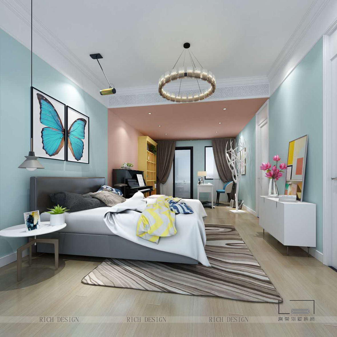 別墅裝飾臥室效果圖 別墅裝飾臥室效果圖