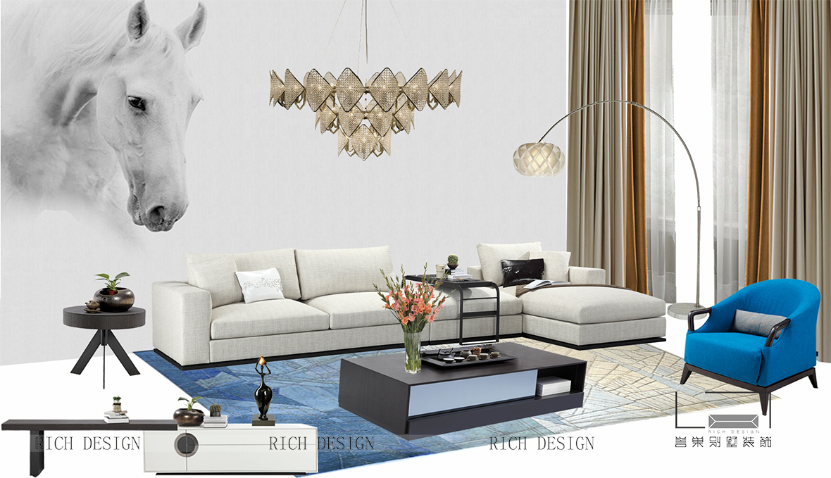 壹方中心客廳軟裝設(shè)計(jì) 壹方中心客廳軟裝設(shè)計(jì)