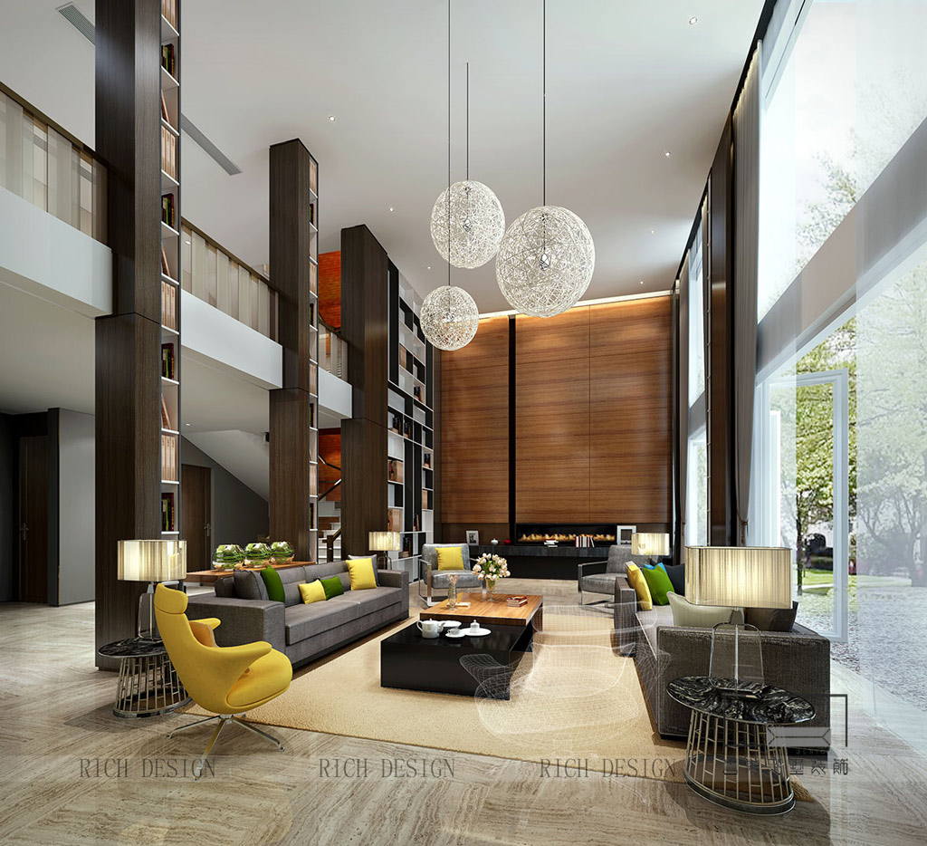 深圳別墅客廳裝修設(shè)計(jì)