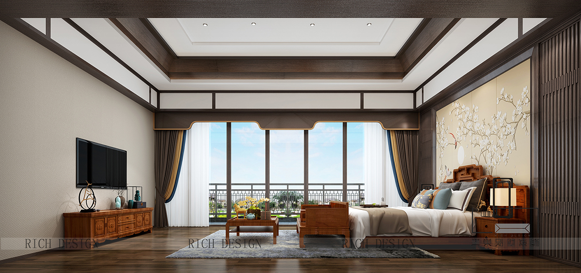 別墅主臥效果圖 別墅主臥效果圖