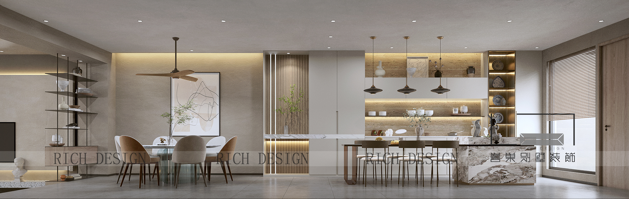 侘寂風--傳麒山客餐廳效果圖 侘寂風--傳麒山客餐廳效果圖