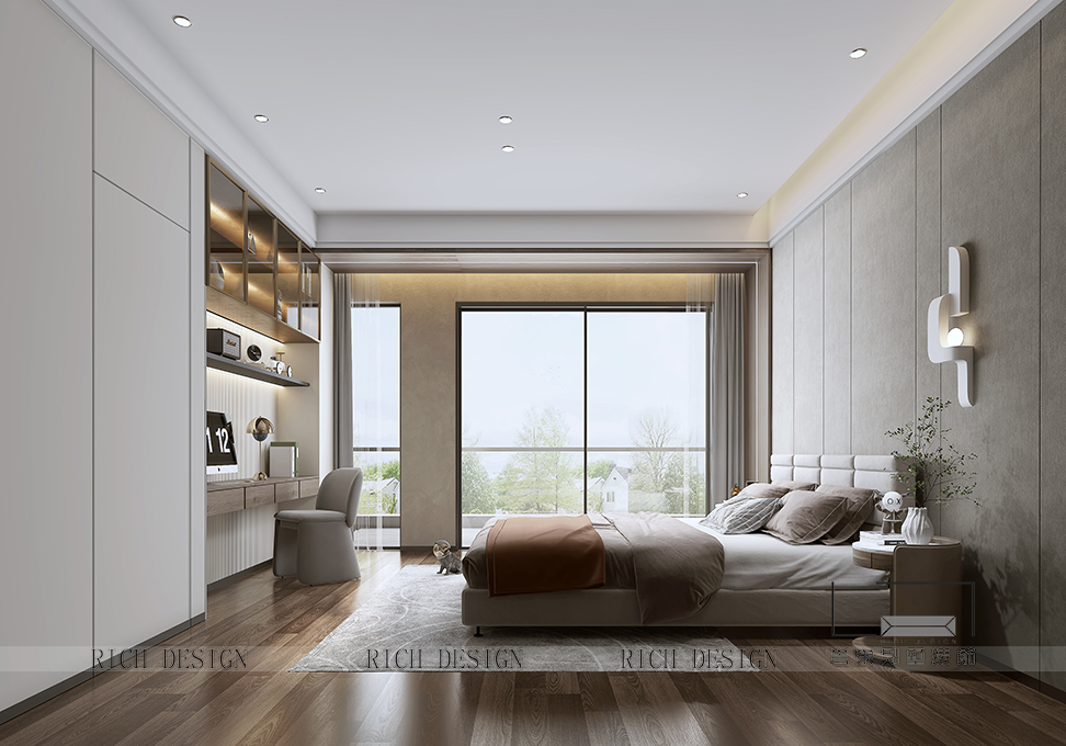 侘寂風--傳麒山次臥效果圖 侘寂風--傳麒山次臥效果圖